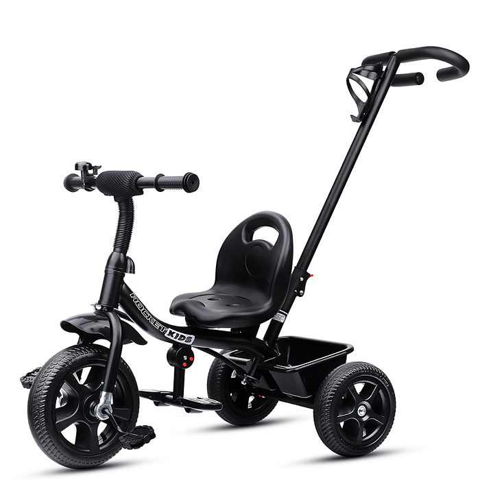 Фото к товару Велосипед 658-1, 3-х колесный, синий Велосипед 658-1, 3-х колесный, синий