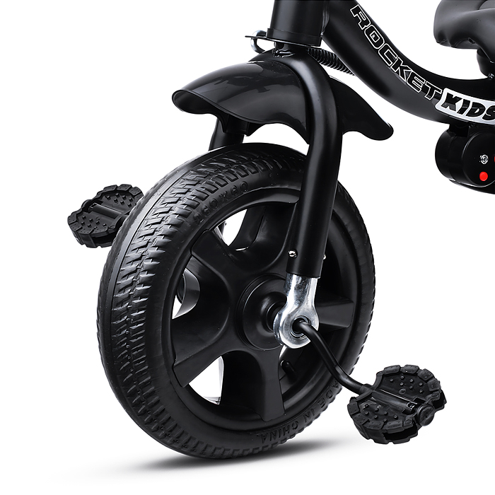 Фото к товару Велосипед 658-1, 3-х колесный, синий Велосипед 658-1, 3-х колесный, синий