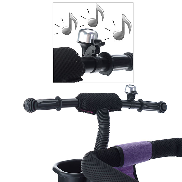 Фото к товару Велосипед 5188FB-2 3-х колесный, фиолетовый Велосипед 5188FB-2 3-х колесный, фиолетовый