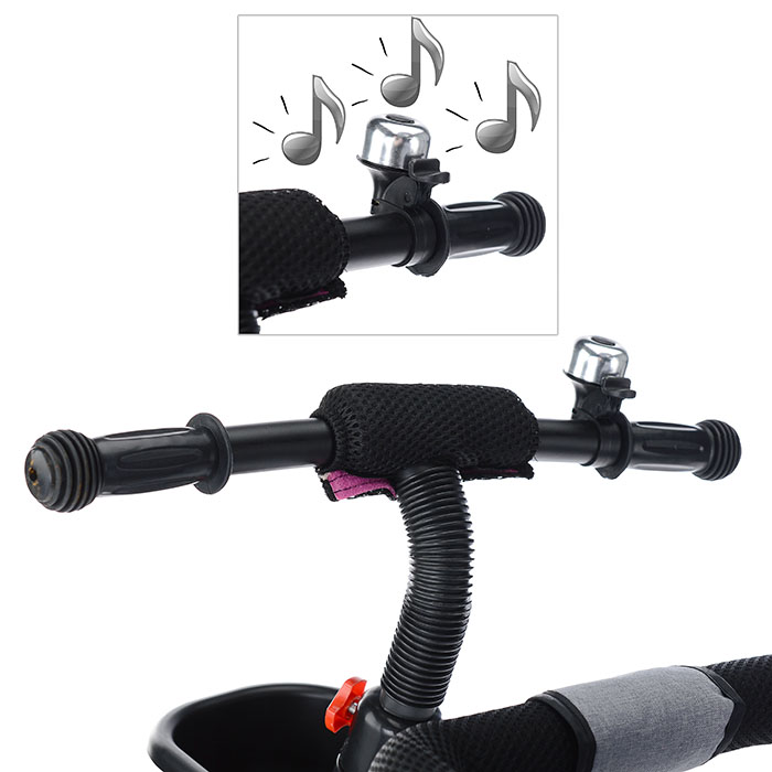 Фото к товару Велосипед 5188FB-3 3-х колесный, серый Велосипед 5188FB-3 3-х колесный, серый