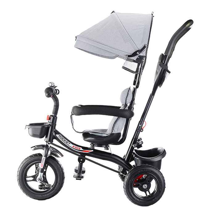 Фото к товару Велосипед 5188FB-3 3-х колесный, серый Велосипед 5188FB-3 3-х колесный, серый