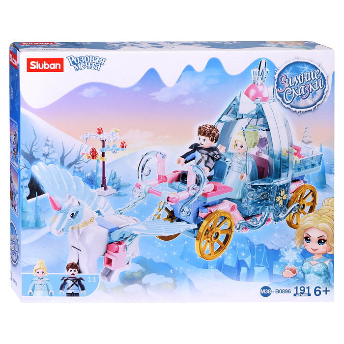 Конструктор M38-B0896 "Зимние сказки" (191 дет.) Конструктор M38-B0896 "Зимние сказки" (191 дет.)