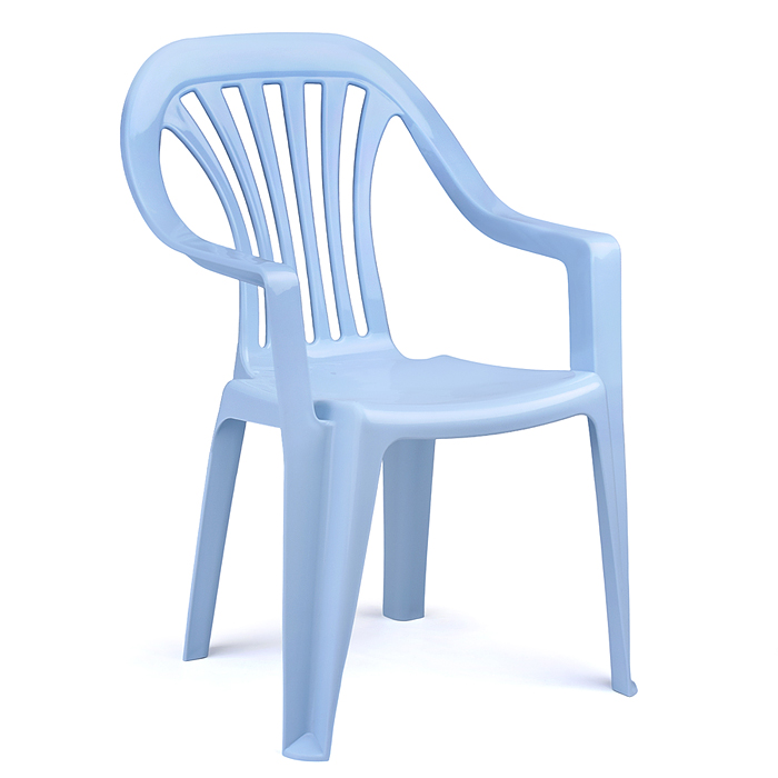 Стул детский 370х360х550 мм (Светло-голубой) Стул детский 370х360х550 мм (Светло-голубой)