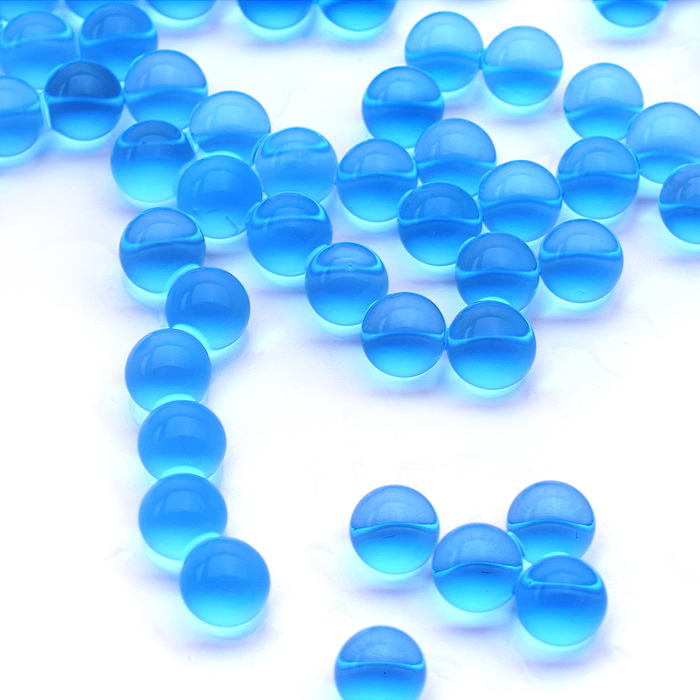 Фото к товару Пули водные 7-5 (гидрогель), цвет синий, 7-8 мм, в бутылке Пули водные 7-5 (гидрогель), цвет синий, 7-8 мм, в бутылке