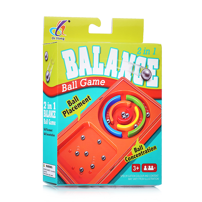 Фото к товару Настольная игра-баланс 46818 "Закати шарик" в коробке Настольная игра-баланс 46818 "Закати шарик" в коробке