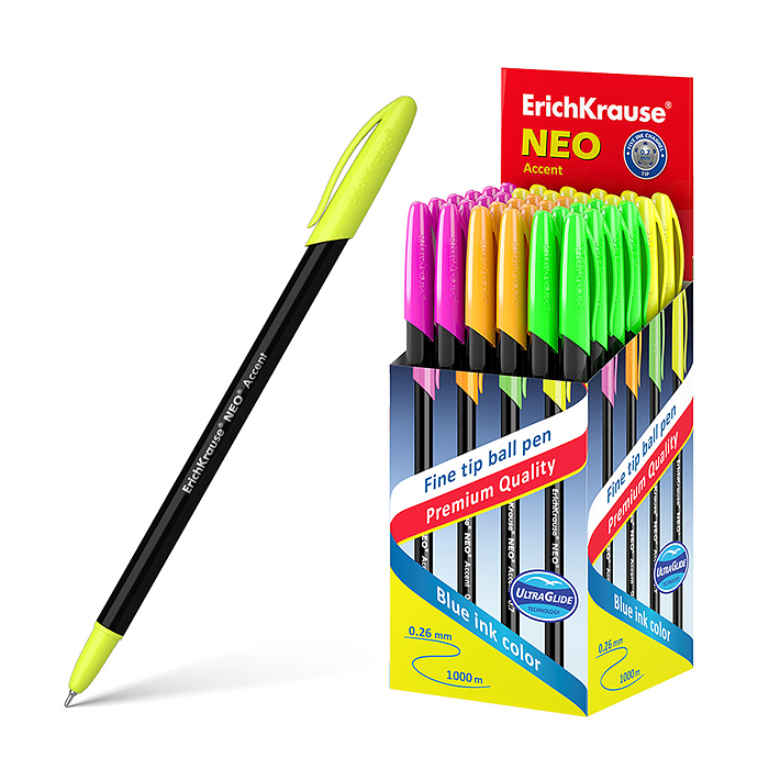 Ручка шариковая Neo® Stick Accent 0.7, Super Glide Technology, цвет чернил синий Ручка шариковая Neo® Stick Accent 0.7, Super Glide Technology, цвет чернил синий