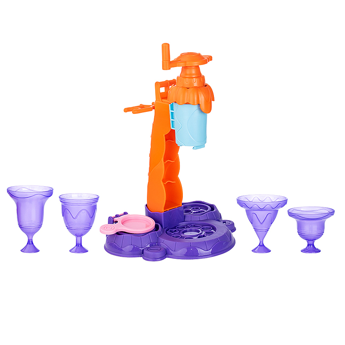 Фото к товару Набор для детской лепки "Тесто-пластилин" Фабрика мороженого Набор для детской лепки "Тесто-пластилин" Фабрика мороженого