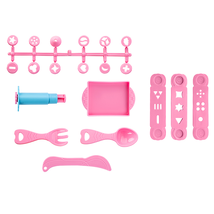 Фото к товару Набор для детской лепки "Тесто-пластилин" Фабрика мороженого Набор для детской лепки "Тесто-пластилин" Фабрика мороженого