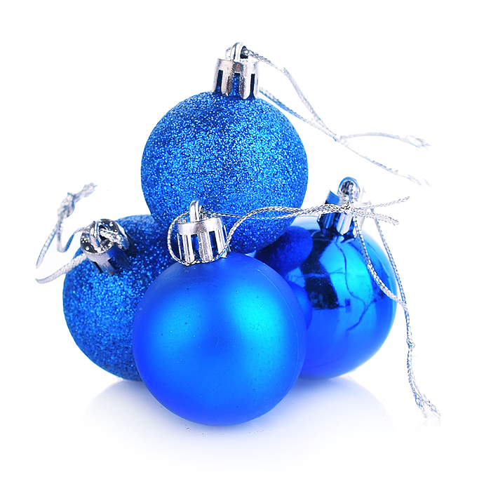 Набор шаров S1295-3 "Новогодний красавец" (4см) в коробке