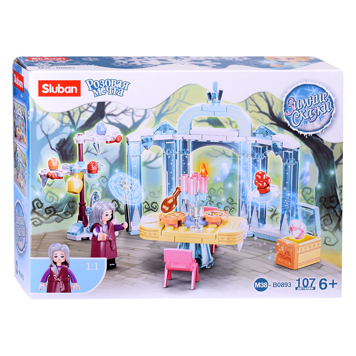 Конструктор M38-B0893 "Розовая мечта" (107 дет.) Конструктор M38-B0893 "Розовая мечта" (107 дет.)