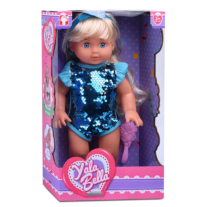 Кукла YL1799D "Александра" с аксессуарами, в коробке