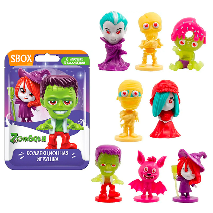 Игрушка во флоупаке Конфитрейд ZОМБАКИ Игрушка во флоупаке Конфитрейд ZОМБАКИ