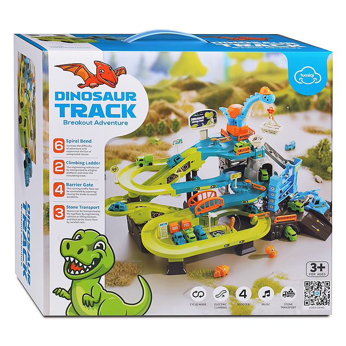 Трек T912A "Дино-паркинг" в коробке Трек T912A "Дино-паркинг" в коробке