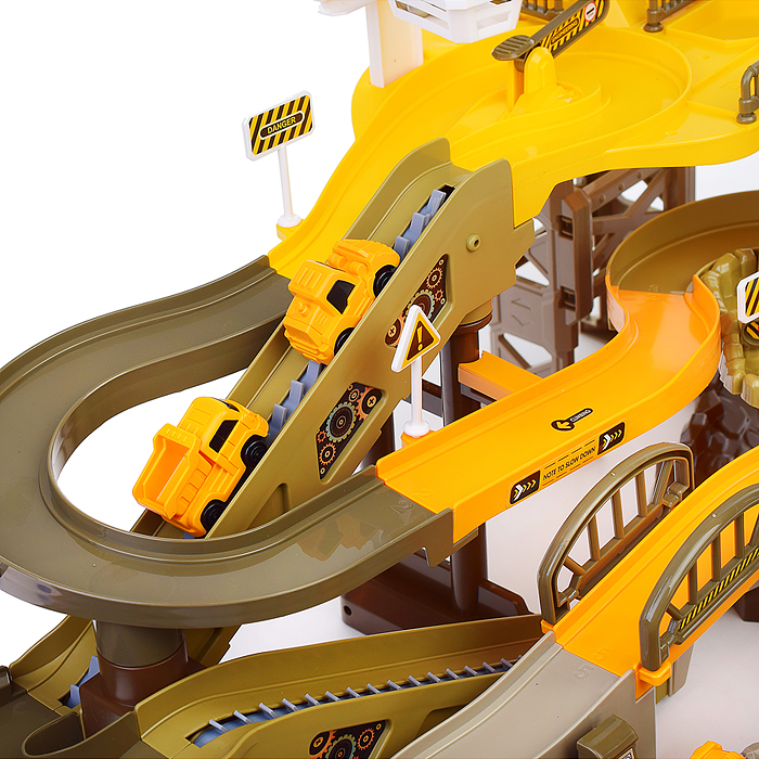 Автотрек T102-66A "Строитель" в коробке