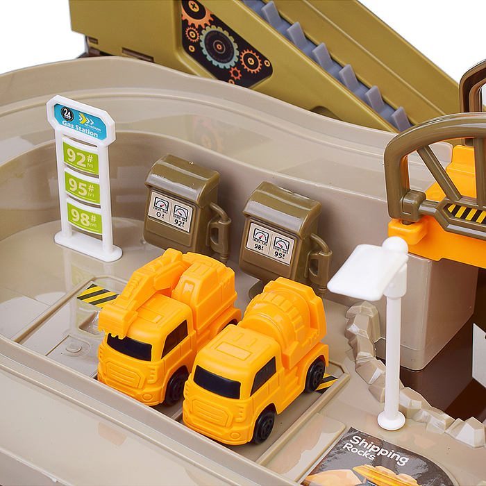 Автотрек T102-66A "Строитель" в коробке