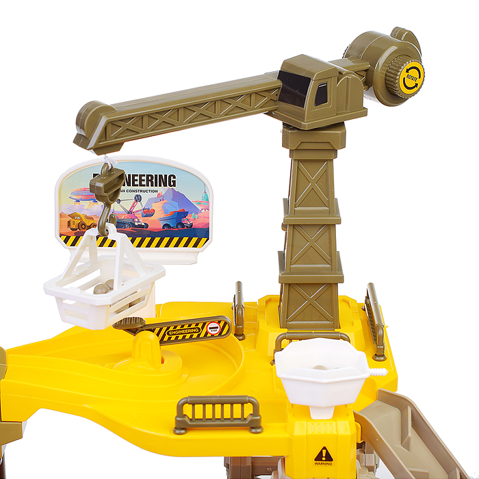 Автотрек T102-66A "Строитель" в коробке