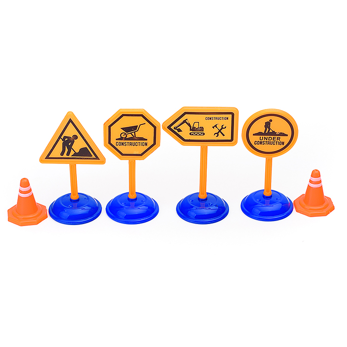 Автотрек T102-66A "Строитель" в коробке