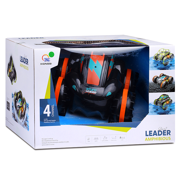 Фото к товару Машина XQ989-13 "Амфилидер" р/у, 27MHz, в коробке Машина XQ989-13 "Амфилидер" р/у, 27MHz, в коробке