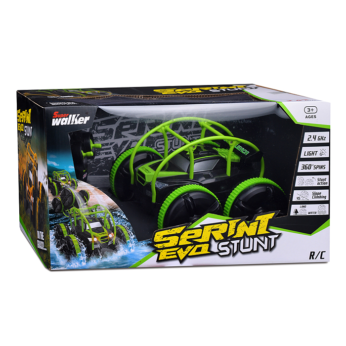 Машина 989-04A "Крутой вездеход" р/у, 27MHz, в коробке