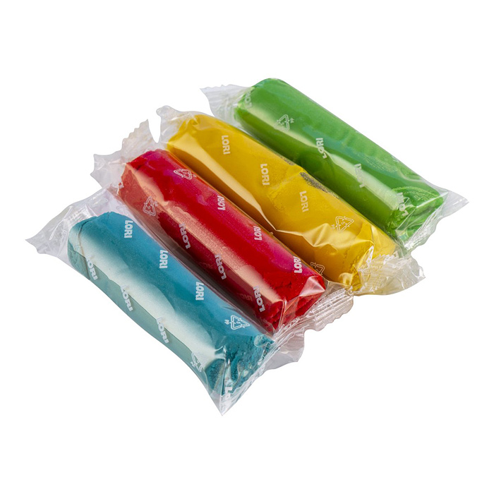 Фото к товару Тесто для лепки 4 цв по 30 гр (коробка с вырубным окном) Тесто для лепки 4 цв по 30 гр (коробка с вырубным окном)