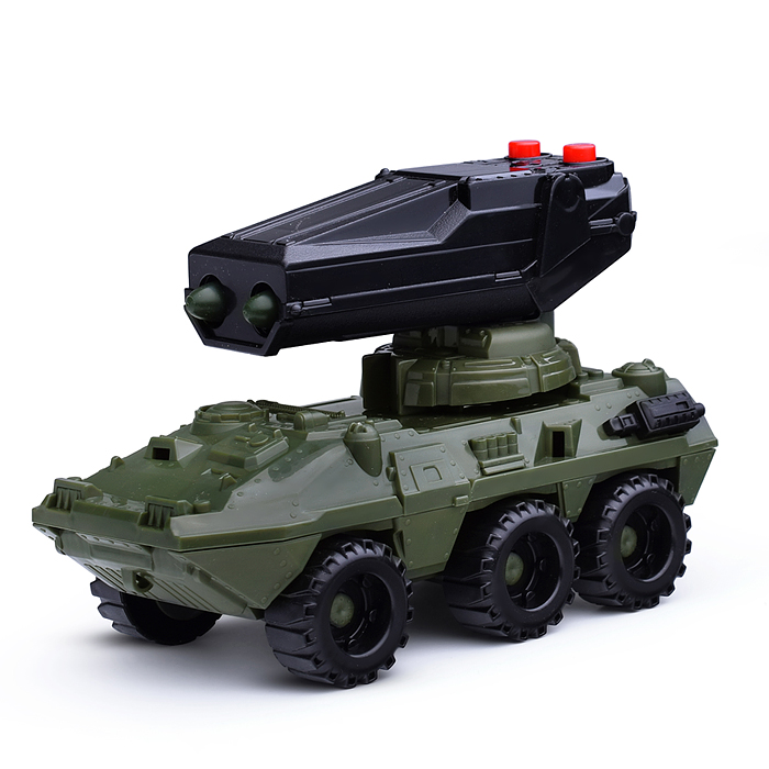 Фото к товару БТР "НП-02" с ракетной установкой и боеприпасами БТР "НП-02" с ракетной установкой и боеприпасами