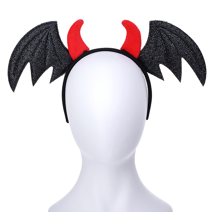 Ободок карнавальный S2101 "Летучая мышь" Ободок карнавальный S2101 "Летучая мышь"