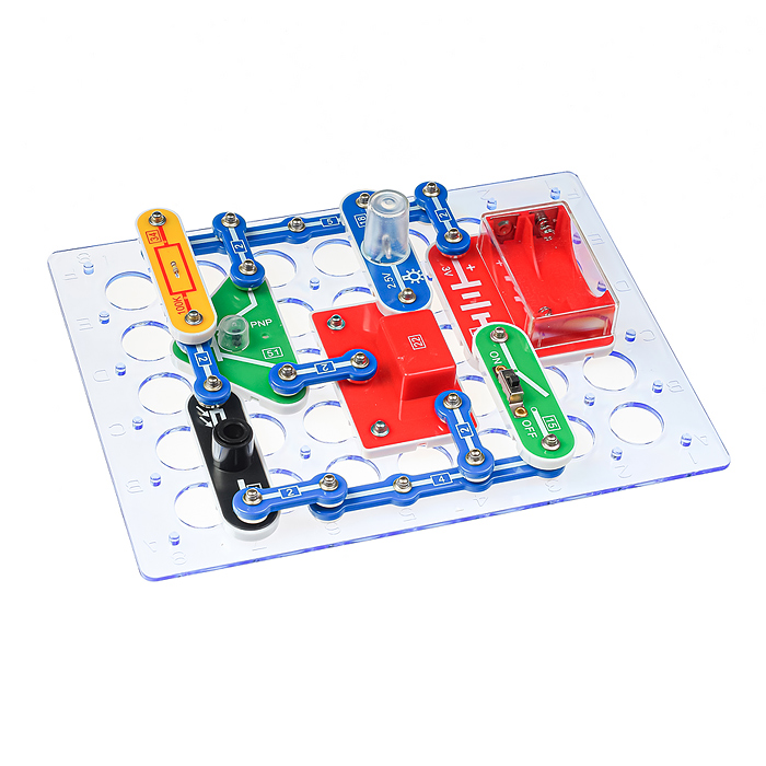 Фото к товару Электронный конструктор "69 схем" Электронный конструктор "69 схем"