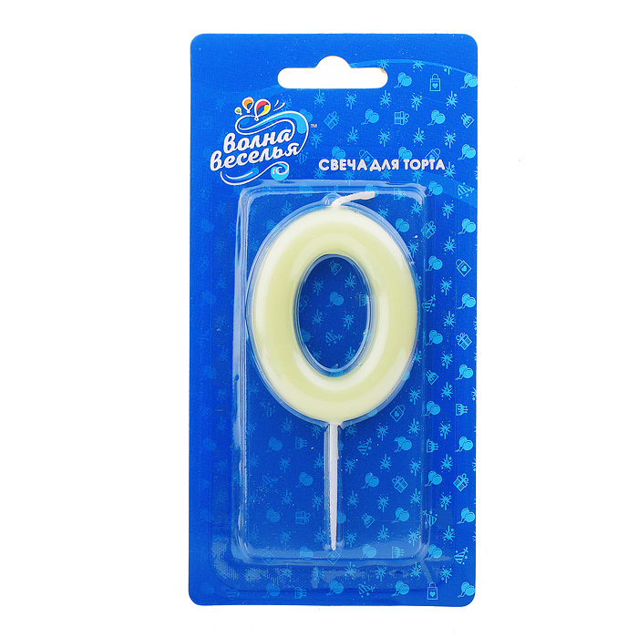 Свеча Цифра, 0 Люминесцентная, Флуор, 3,5*8,5 см, 1 шт. с держат. Свеча Цифра, 0 Люминесцентная, Флуор, 3,5*8,5 см, 1 шт. с держат.