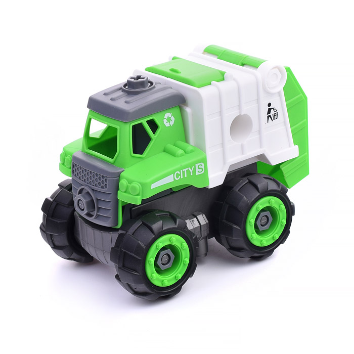 Конструктор CXL700-5B "Машина" с отверткой, в коробке