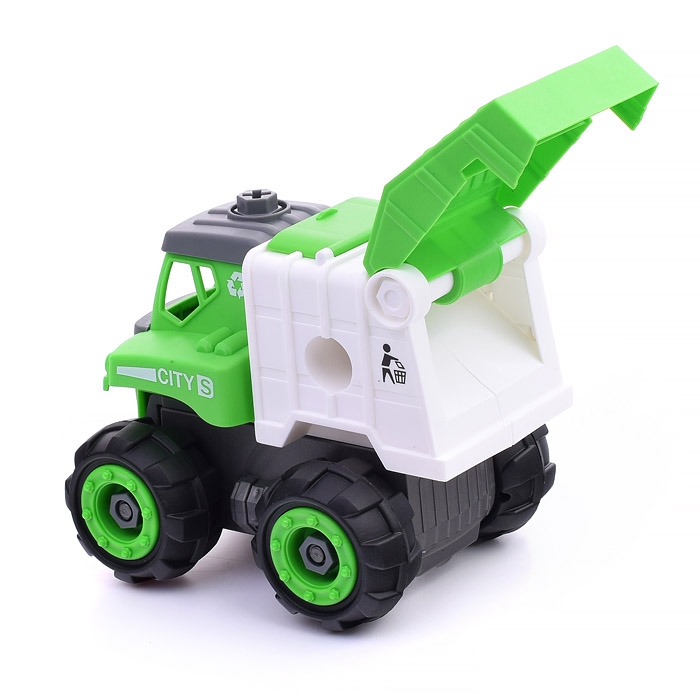 Конструктор CXL700-5B "Машина" с отверткой, в коробке