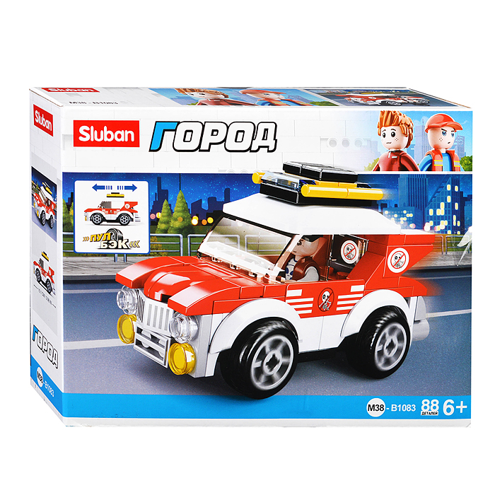 Конструктор M38-B1083 "Город. Автомобиль" (88 дет.) Конструктор M38-B1083 "Город. Автомобиль" (88 дет.)