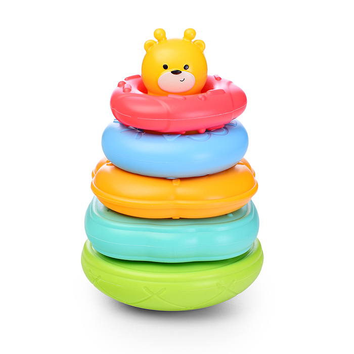 Фото к товару Пирамидка 1688-28 "Жирафик" в коробке Пирамидка 1688-28 "Жирафик" в коробке