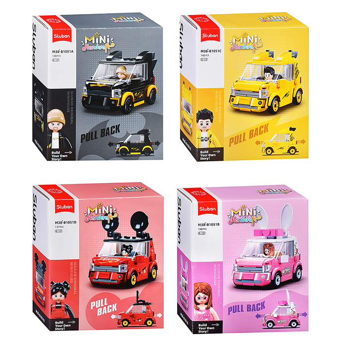 Конструктор M38-B1051 "Мини-машинка" Конструктор M38-B1051 "Мини-машинка"