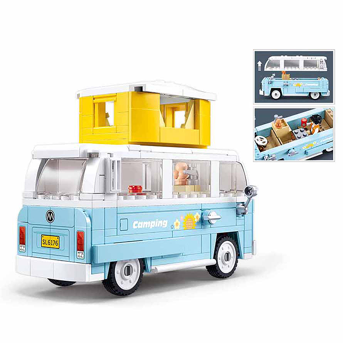 Фото к товару Конструктор M38-B1192 "Фургончик выездная кухня" (265 дет.) Конструктор M38-B1192 "Фургончик выездная кухня" (265 дет.)