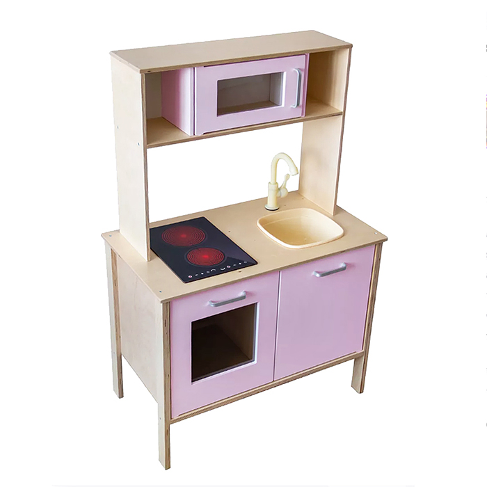 Фото к товару Кухня, розовый фасад Кухня, розовый фасад