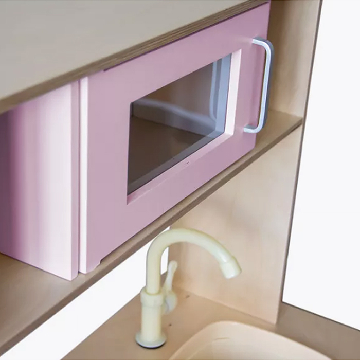 Фото к товару Кухня, розовый фасад Кухня, розовый фасад