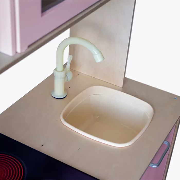 Фото к товару Кухня, розовый фасад Кухня, розовый фасад