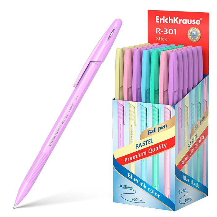 Ручка шариковая R-301 Pastel Stick 0.7, цвет чернил синий Ручка шариковая R-301 Pastel Stick 0.7, цвет чернил синий