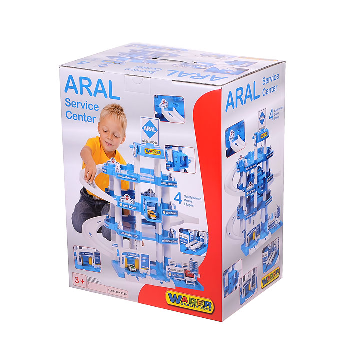 Паркинг "ARAL" 4-уровневый (в коробке) Паркинг "ARAL" 4-уровневый (в коробке)