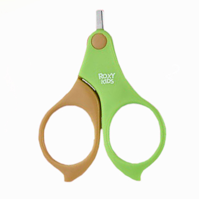 Маникюрный набор "Листик" зеленый с коричневым