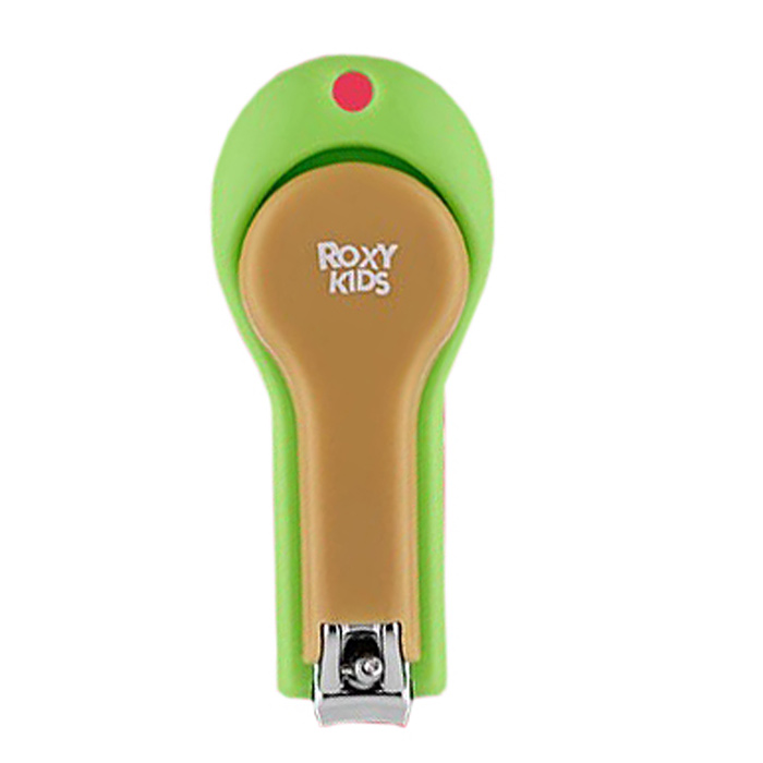 Маникюрный набор "Листик" зеленый с коричневым