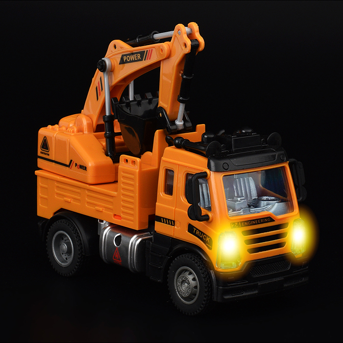 Фото к товару Машина BT0009-1 "Строительная. Экскаватор" р/у, в коробке Машина BT0009-1 "Строительная. Экскаватор" р/у, в коробке