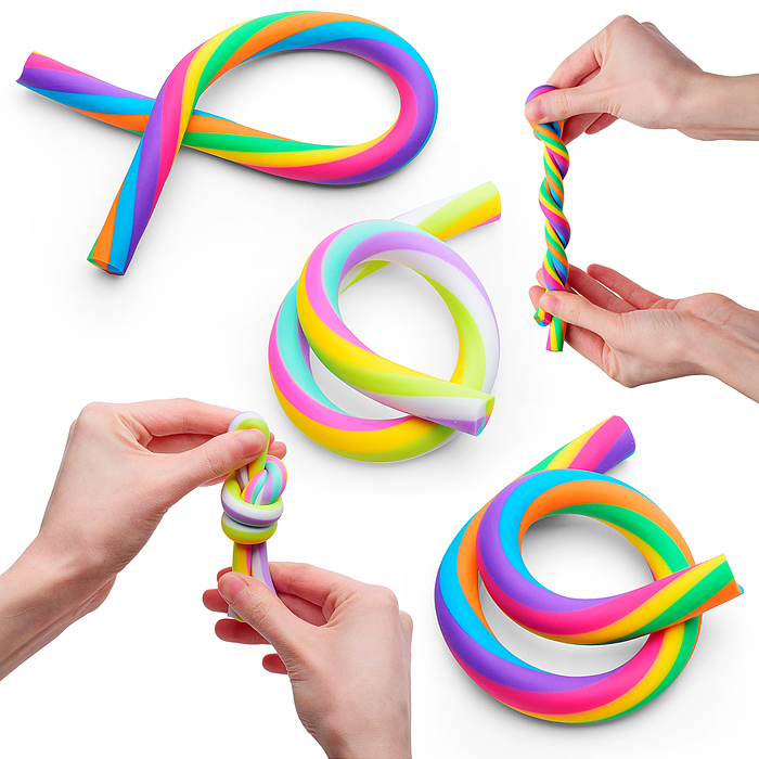 Игрушка-антистресс 00-3565 "Лапша" 30см., в пакете Игрушка-антистресс 00-3565 "Лапша" 30см., в пакете