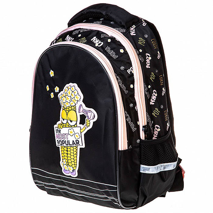 Фото к товару Рюкзак Street "Модная кукуруза" 40х26х19см- полиэстер светоотраж. 2 отделения 3 ка Рюкзак Street "Модная кукуруза" 40х26х19см- полиэстер светоотраж. 2 отделения 3 ка