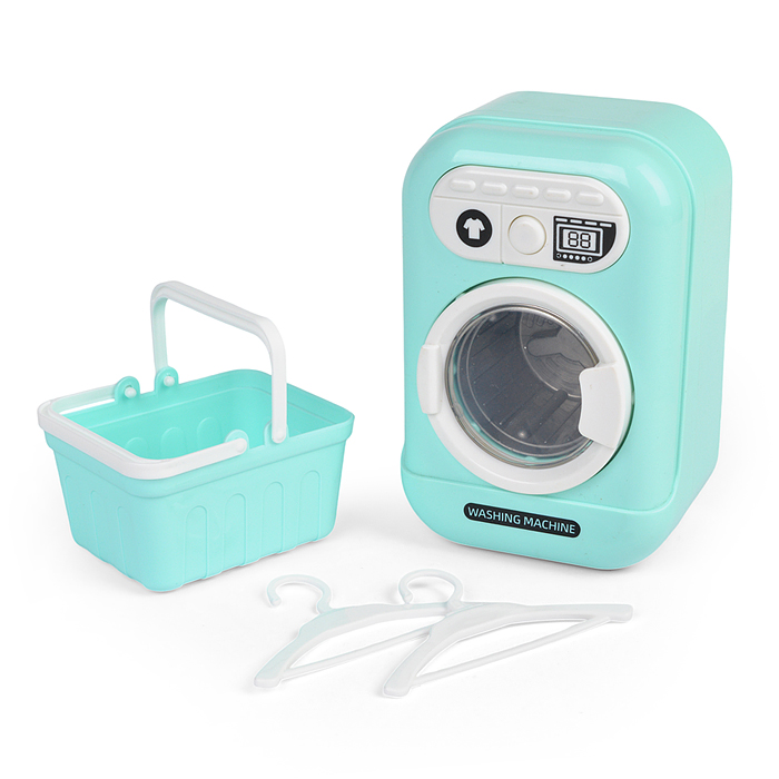 Фото к товару Бытовая техника A2006-2 "Стиральная машина" с корзиной для белья, в коробке Бытовая техника A2006-2 "Стиральная машина" с корзиной для белья, в коробке