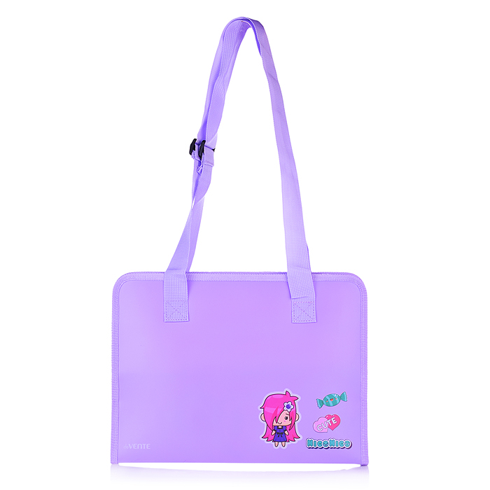 Фото к товару Папка для рисунков и тетрадей на круговой молнии "NicoNico" A4 (340x250x30 мм) 500 мкм, Папка для рисунков и тетрадей на круговой молнии "NicoNico" A4 (340x250x30 мм) 500 мкм,