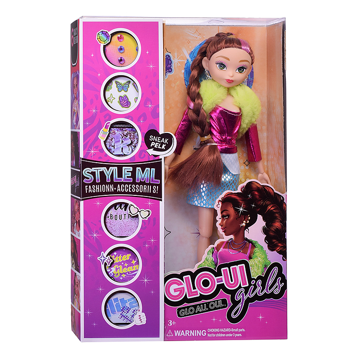 Кукла CQ5318 "Алиса" с аксессуарами, в коробке