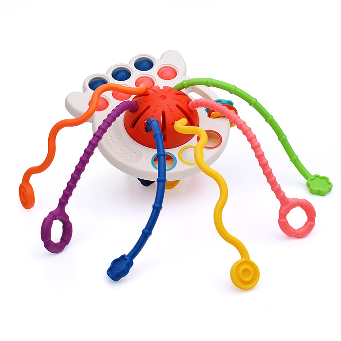 Фото к товару Погремушка Y0077 "Забавные шнурочки" в коробке Погремушка Y0077 "Забавные шнурочки" в коробке