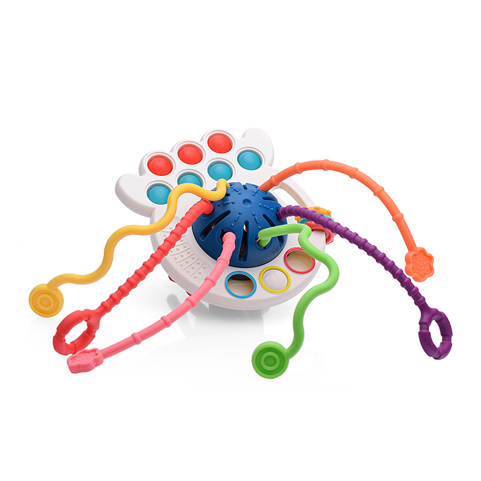 Фото к товару Погремушка Y0077 "Забавные шнурочки" в коробке Погремушка Y0077 "Забавные шнурочки" в коробке