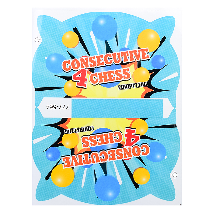 Фото к товару Настольная игра 777-564 "Составь 4" в коробке Настольная игра 777-564 "Составь 4" в коробке